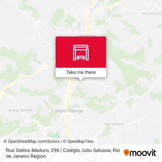 Rua Izelino Maduro, 296 | Colégio Julio Salusse map