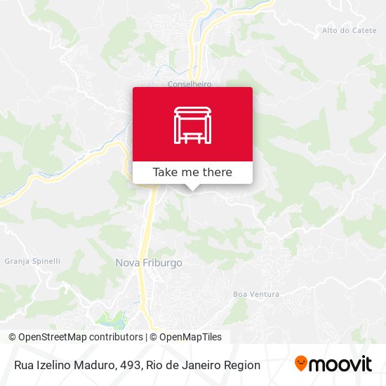 Rua Izelino Maduro, 493 map