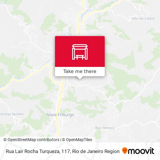 Rua Lair Rocha Turqueza, 117 map