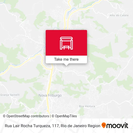 Rua Lair Rocha Turqueza, 117 map