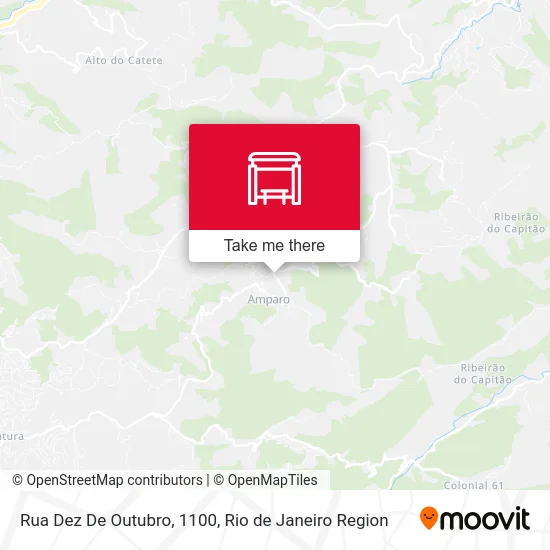 Rua Dez De Outubro, 1100 map