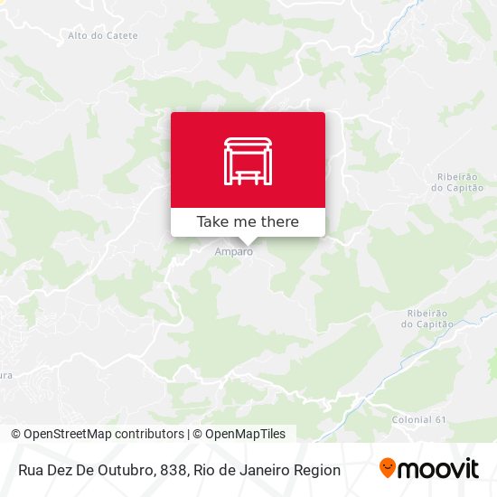 Rua Dez De Outubro, 838 map