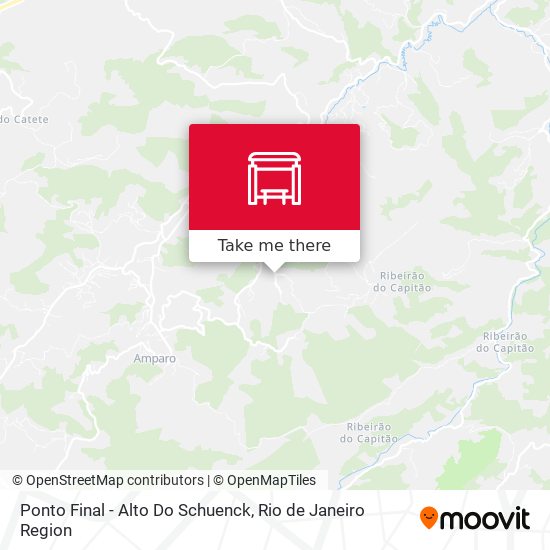 Ponto Final - Alto Do Schuenck map