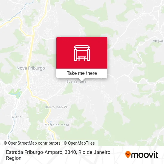 Estrada Friburgo-Amparo, 3340 map