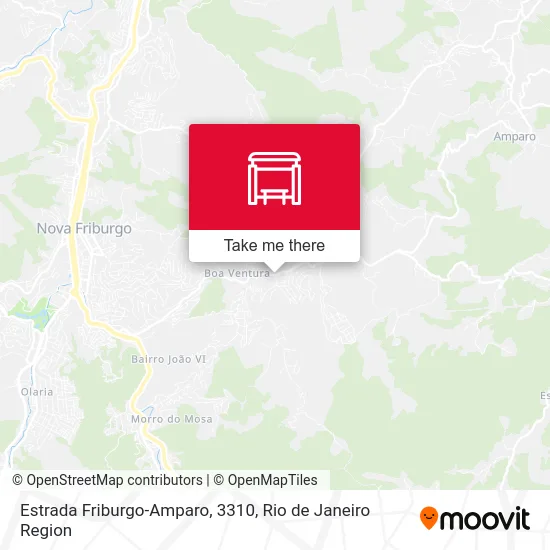 Estrada Friburgo-Amparo, 3310 map