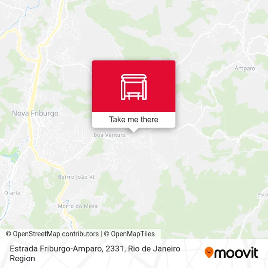 Estrada Friburgo-Amparo, 2331 map