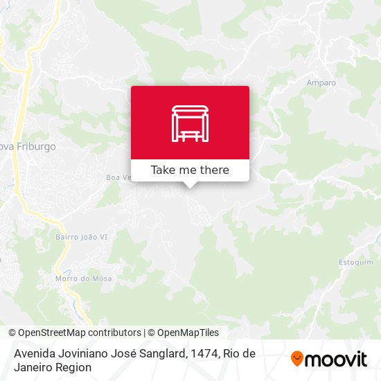 Avenida Joviniano José Sanglard, 1474 map