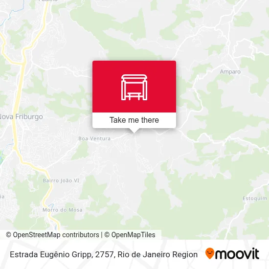 Estrada Eugênio Gripp, 2757 map