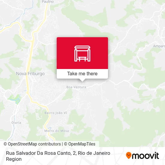 Rua Salvador Da Rosa Canto, 2 map