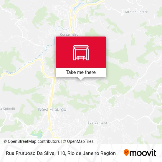 Rua Frutuoso Da Silva, 110 map