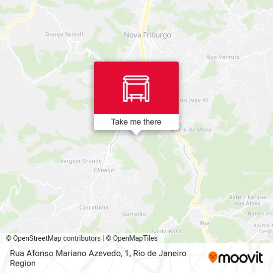 Rua Afonso Mariano Azevedo, 1 map