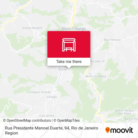 Rua Presidente Manoel Duarte, 94 map