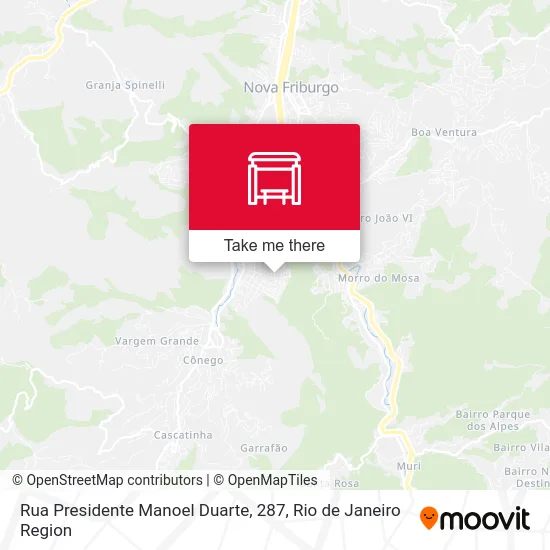 Rua Presidente Manoel Duarte, 287 map