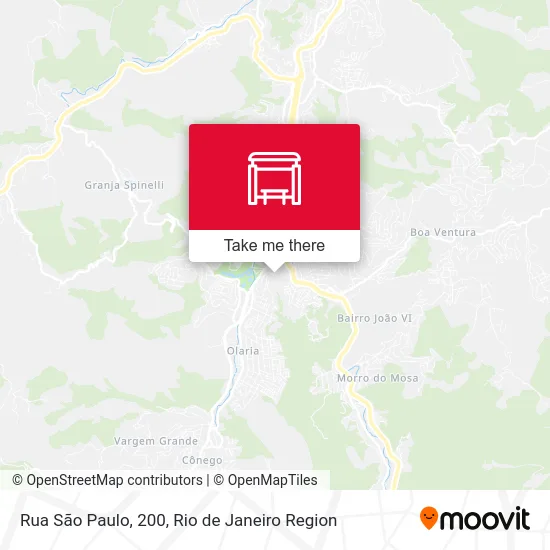 Rua São Paulo, 200 map