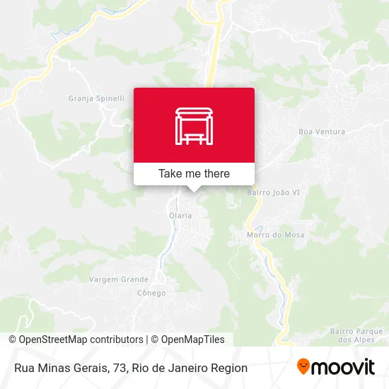 Rua Minas Gerais, 73 map