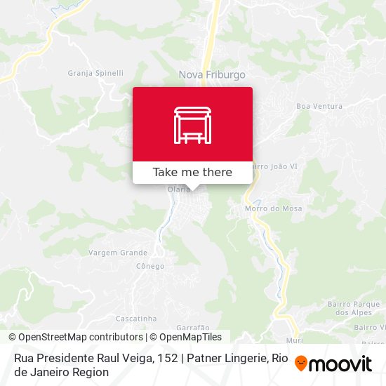 Rua Presidente Raul Veiga, 152 | Patner Lingerie map