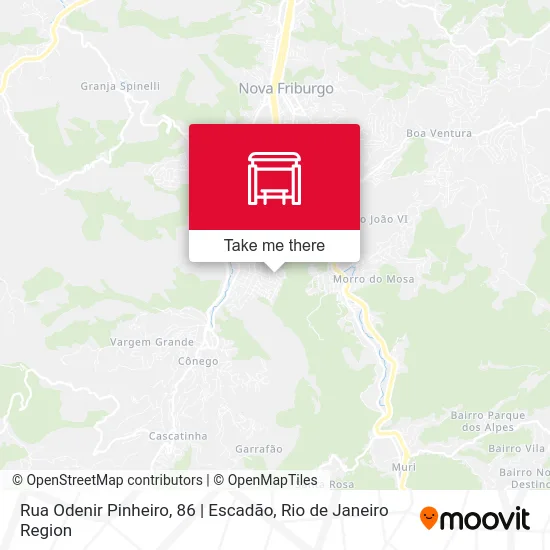 Rua Odenir Pinheiro, 86 | Escadão map