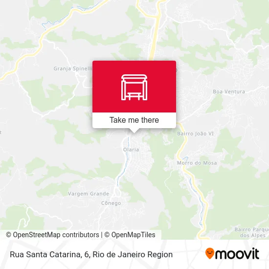 Rua Santa Catarina, 6 map