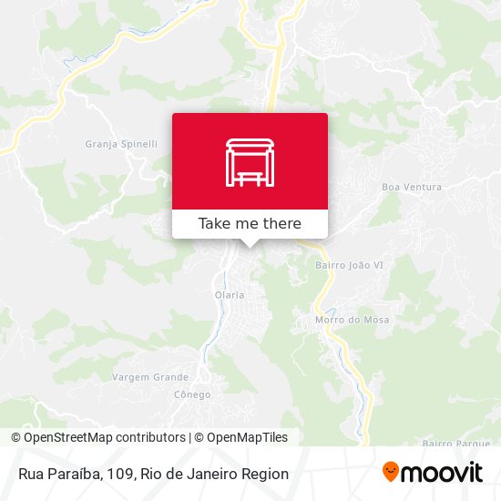Rua Paraíba, 109 map