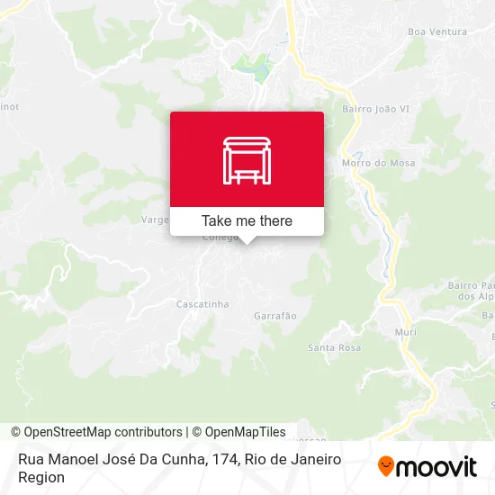 Rua Manoel José Da Cunha, 174 map