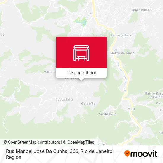 Rua Manoel José Da Cunha, 366 map