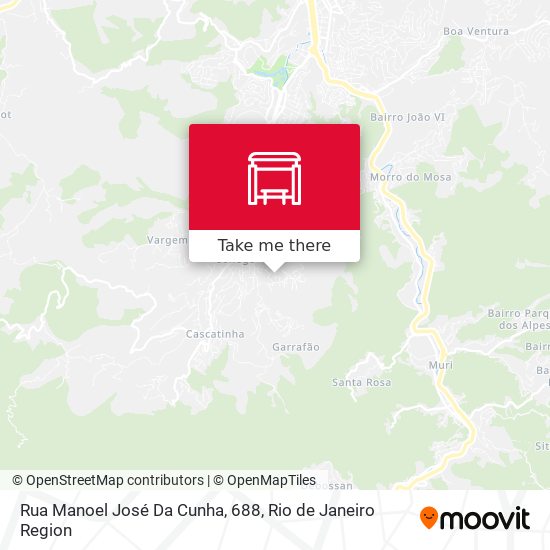 Rua Manoel José Da Cunha, 688 map