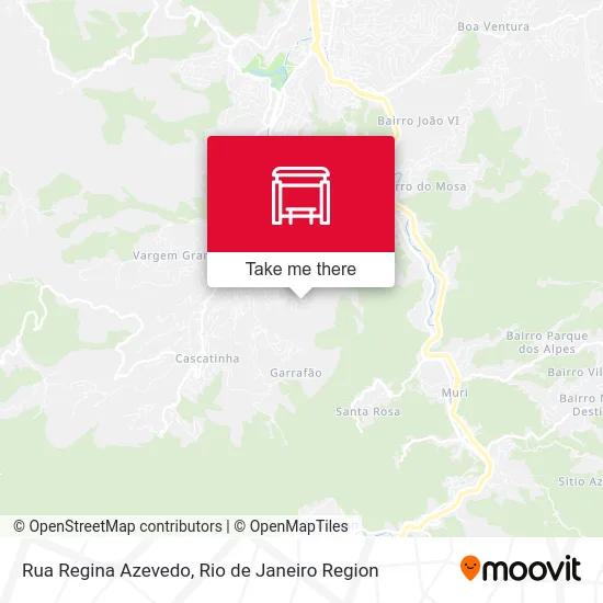 Rua Regina Azevedo map
