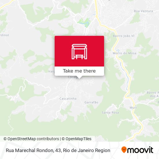 Rua Marechal Rondon, 43 map
