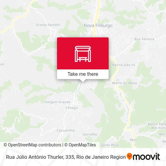 Rua Júlio Antônio Thurler, 335 map