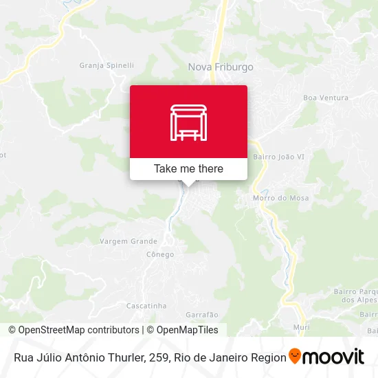 Rua Júlio Antônio Thurler, 259 map