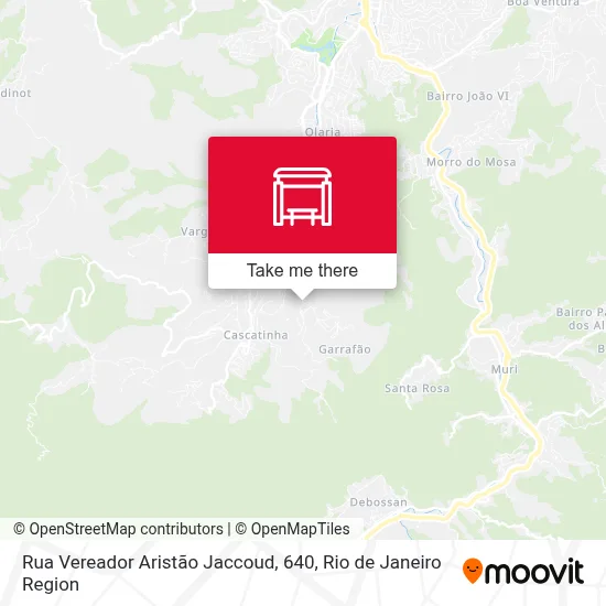 Rua Vereador Aristão Jaccoud, 640 map