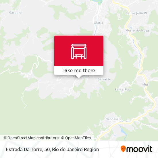 Estrada Da Torre, 50 map