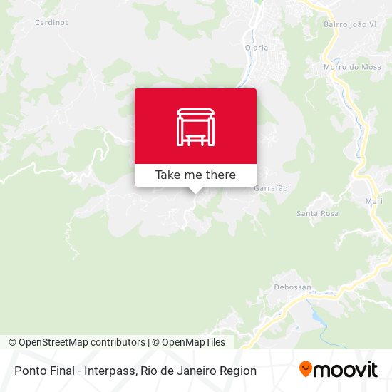 Ponto Final - Interpass map