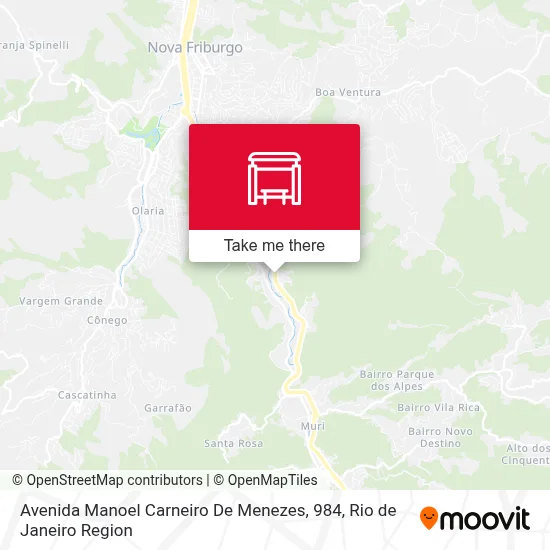 Avenida Manoel Carneiro De Menezes, 984 map