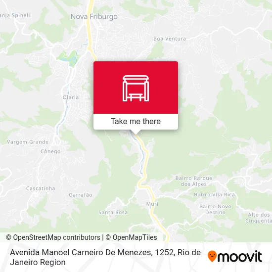 Avenida Manoel Carneiro De Menezes, 1252 map