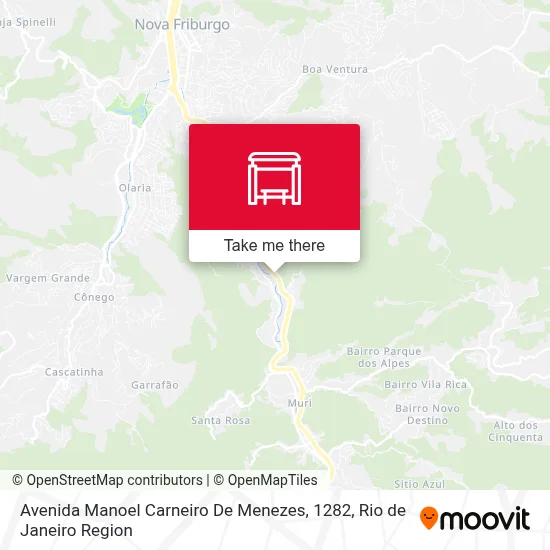 Avenida Manoel Carneiro De Menezes, 1282 map