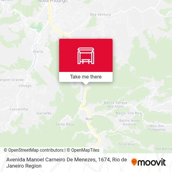 Avenida Manoel Carneiro De Menezes, 1674 map