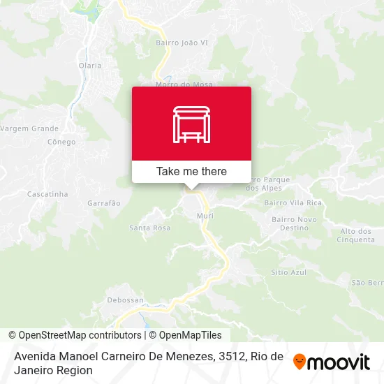 Avenida Manoel Carneiro De Menezes, 3512 map