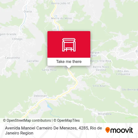 Avenida Manoel Carneiro De Menezes, 4285 map