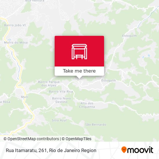 Rua Itamaratu, 261 map