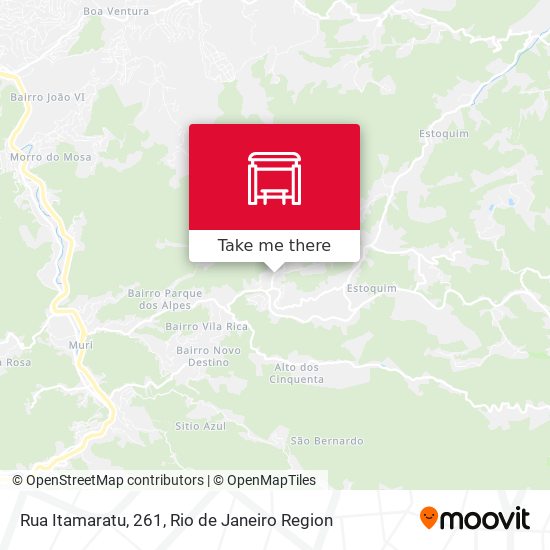 Rua Itamaratu, 261 map