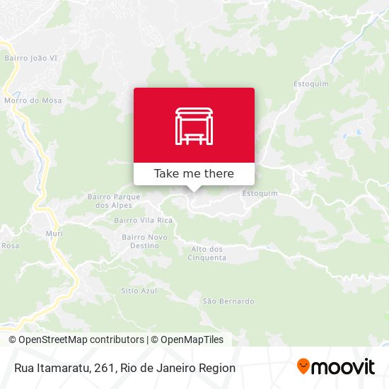 Rua Itamaratu, 261 map
