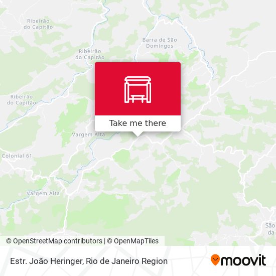 Estr. João Heringer map
