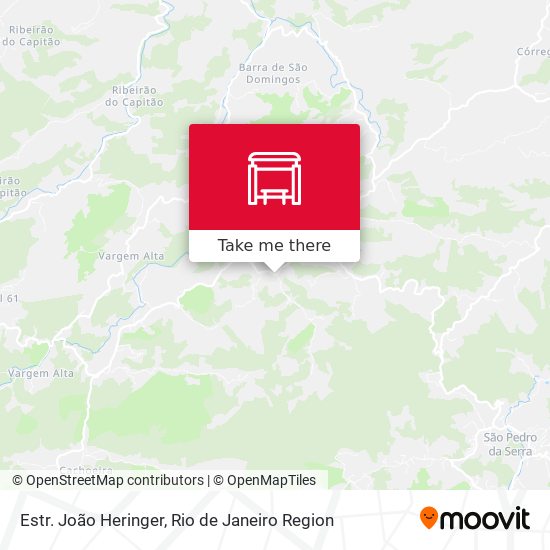 Estr. João Heringer map