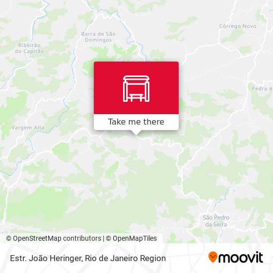 Estr. João Heringer map