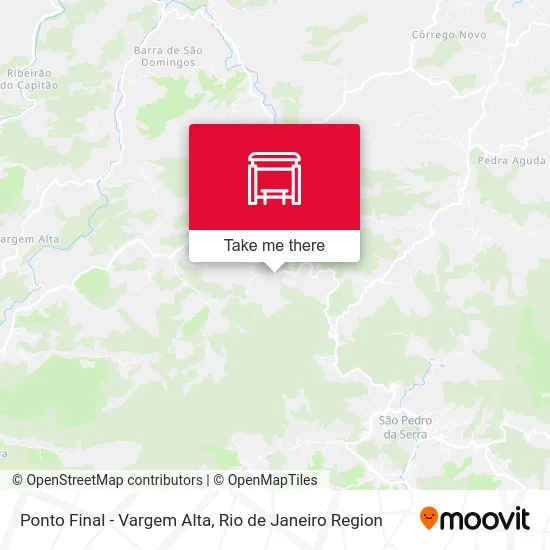 Ponto Final - Vargem Alta map