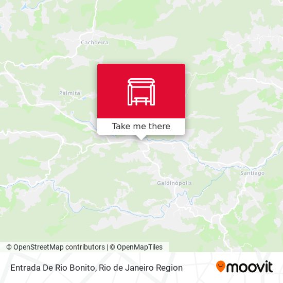 Entrada De Rio Bonito map