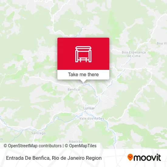 Entrada De Benfica map