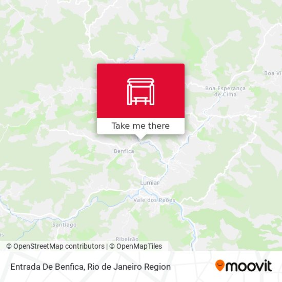 Mapa Entrada De Benfica