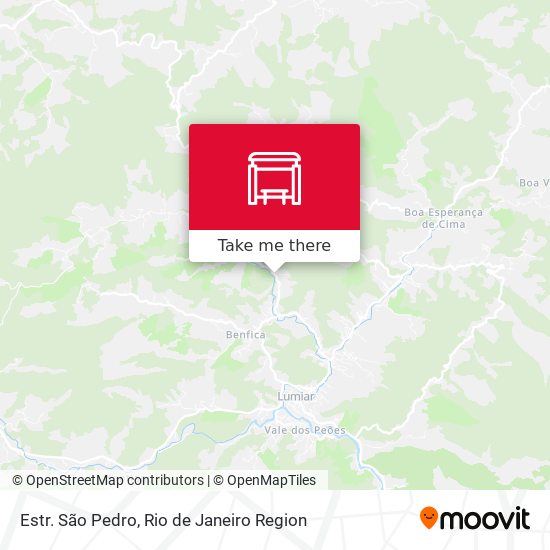 Estr. São Pedro map